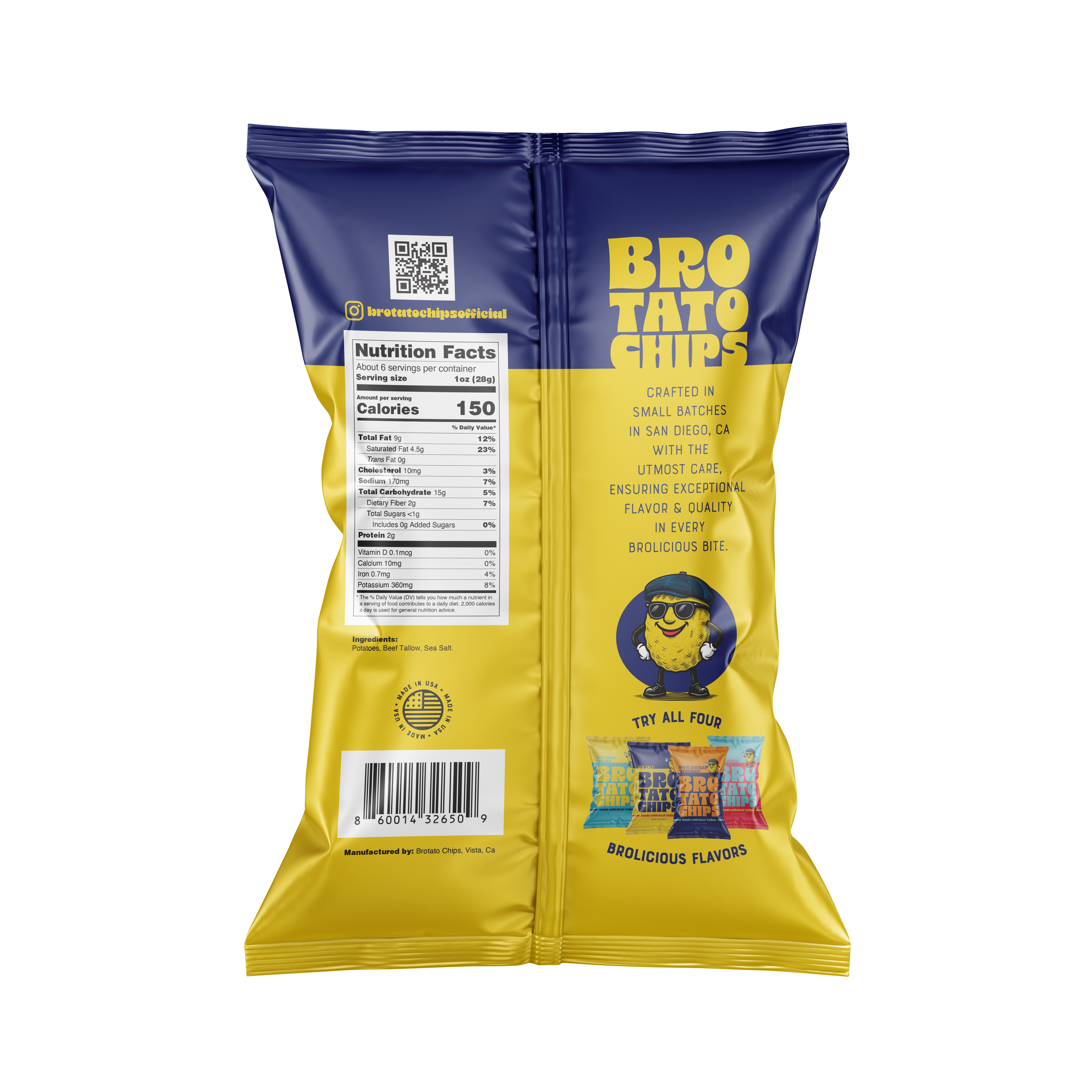 Sea Salt Brotato Chips